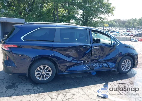 2021 Toyota Sienna Xle из США, поврежденный, VIN 5TDJSKFC1MS007876